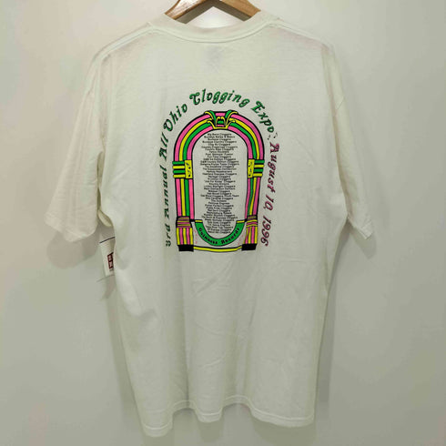 ジャージーズ JERZEES MADE IN USA 90S ミュージックプリント クルーネック S/S Tシャツ メンズ import:XL