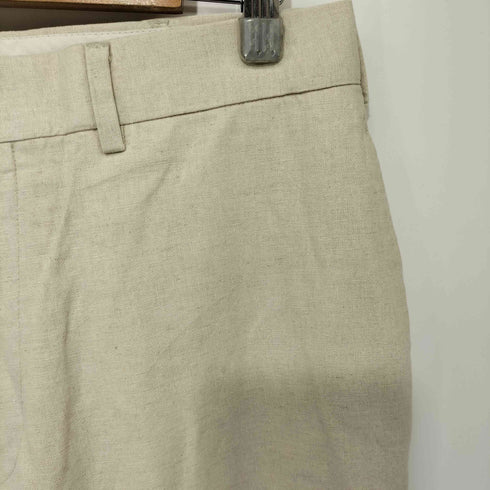 IZOD ハーフリネン ワイドテーパード パンツ メンズ 32/32