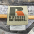 ラッセル Russell 00S OUTDOORS リアルツリーカモ クルーネック L/S プリントTシャツ メンズ import:XL