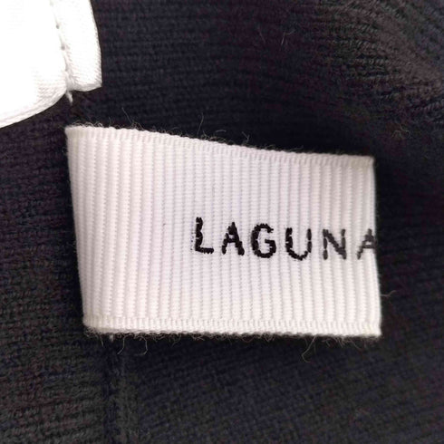 ラグナムーン LAGUNAMOON ハンドステッチノースリーブニットワンピース レディース JPN:M