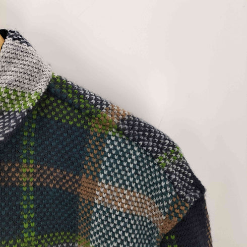 ザラ ZARA チェック シャツジャケット メンズ JPN:L