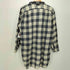 VINTAGE ハーフジップ L/S ロング チェックシャツ メンズ