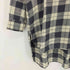VINTAGE ハーフジップ L/S ロング チェックシャツ メンズ