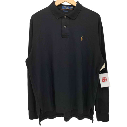 ポロラルフローレン POLO RALPH LAUREN L/S ポニー刺繍 ポロシャツ メンズ L/G