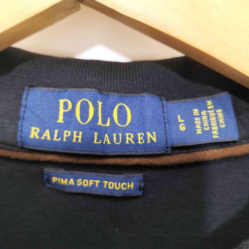 ポロラルフローレン POLO RALPH LAUREN L/S ポニー刺繍 ポロシャツ メンズ L/G