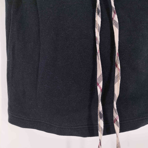 バーバリーブルーレーベル BURBERRY BLUE LABEL ロゴ刺繍 七分袖 ホルターネック Tシャツ レディース 38