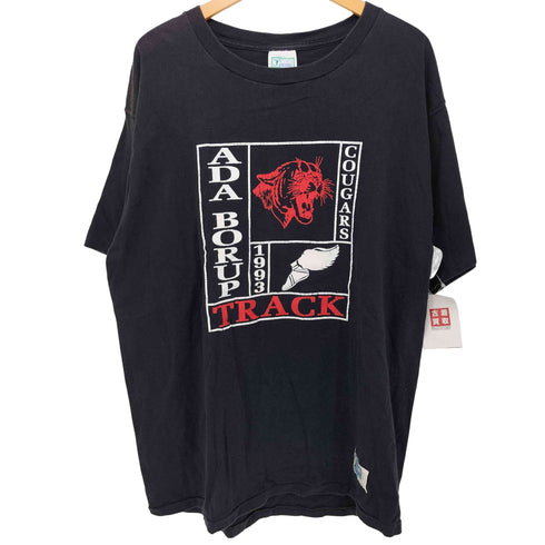 ディスカス アスレチック Discus Athletic クルーネック プリント S/S Tシャツ メンズ import:XL