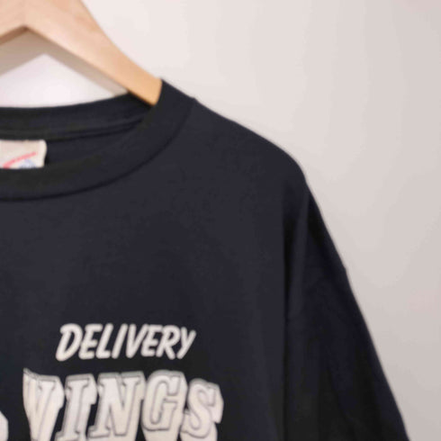 ジャージーズ JERZEES MADE IN USA 90S プリント クルーネック S/S Tシャツ メンズ import:XL