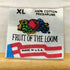 フルーツオブザルーム FRUIT OF THE LOOM MADE IN USA 90S クルーネック プリント Tシャツ メンズ import:XL