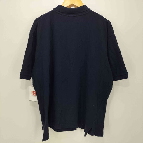ポロバイラルフローレン Polo by RALPH LAUREN 90S ポニー刺繍 鹿の子 S/S ポロシャツ メンズ import:XL