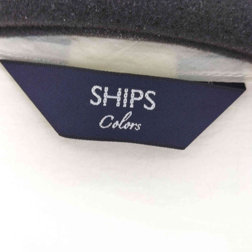 シップスカラーズ SHIPS Colors 24SS ライトライト タフタ シアー ジップ ブルゾン レディース JPN:1