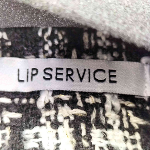 リップサービス LIP SERVICE ツイード クロップドジャケット レディース