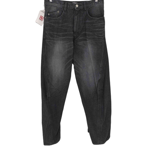 ネヴァーフォーゲット NVRFRGT 3D Twisted Wide Leg Jeans メンズ 3
