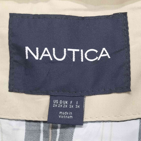 ノーティカ NAUTICA 比翼ドローコードポリエステルジップジャケット メンズ US 2X