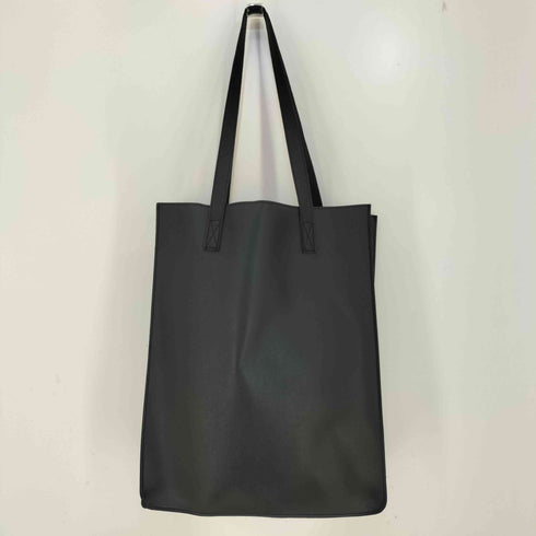 エンダープロダクツ ENDER PRODUCTS シンセティックレザー コンビネーションポケット ロゴ刻印 トートバッグ レディース