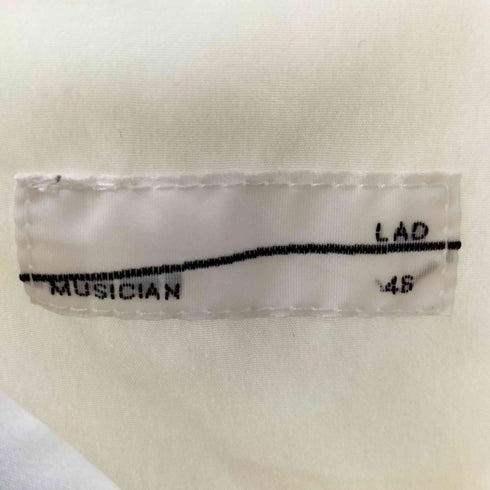 ラッドミュージシャン LAD MUSICIAN 21AW DECHINE FRILL SHIRT メンズ JPN:46