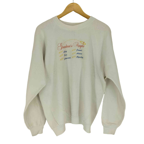 フルーツオブザルーム FRUIT OF THE LOOM GRANDMA'S ANGELS ラグランスウェット メンズ XL
