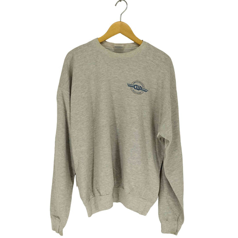 ヘインズ Hanes 企業ロゴプリントクルーネックスウェット メンズ JPN:XL