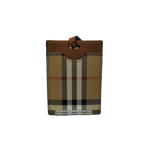 バーバリー BURBERRY Luggage Tag ノバチェック ラゲッジタグ レディース