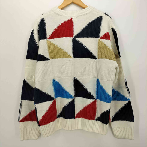 ザラマン ZARA MAN 23SS ジオメトリック ジャガード ニット LIMITED EDITION メンズ import:L
