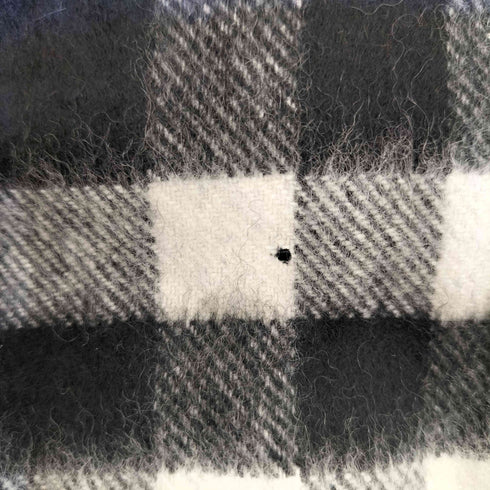 バーバリー BURBERRY 100% CASHMERE チェック柄 カシミヤ フリンジ マフラー メンズ