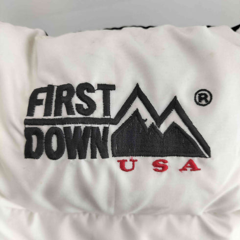 ファーストダウン FIRST DOWN リバーシブルダウンジャケット メンズ L