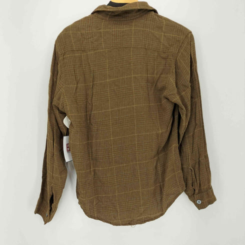 60S AWARD GROUP レーヨンブレンドチェックオープンカラーシャツ メンズ 16 1/2