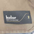 カラー kolor ヘビーウールパンチクロップドパンツ メンズ JPN:2