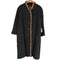 COAT OF BECHINA ファー装飾ウールロングコート トリミング―ミンク レディース import:M