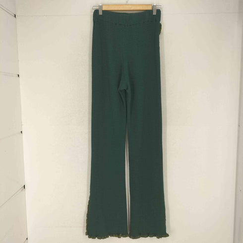 シーニューヨーク sea new york フリルラインニットフレアパンツ レディース