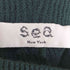 シーニューヨーク sea new york フリルラインニットフレアパンツ レディース