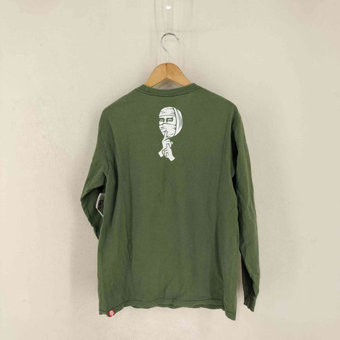 パンクドランカーズ PUNK DRUNKERS キャラクタープリント にんじゃとあいつ ロンT メンズ JPN:M