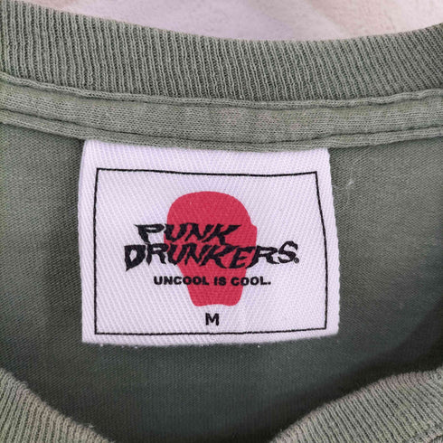 パンクドランカーズ PUNK DRUNKERS キャラクタープリント にんじゃとあいつ ロンT メンズ JPN:M