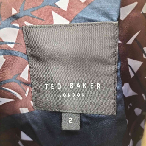 テッドベーカー TED BAKER Work Jacket 裏地総柄 ワーク ジャケット メンズ 2