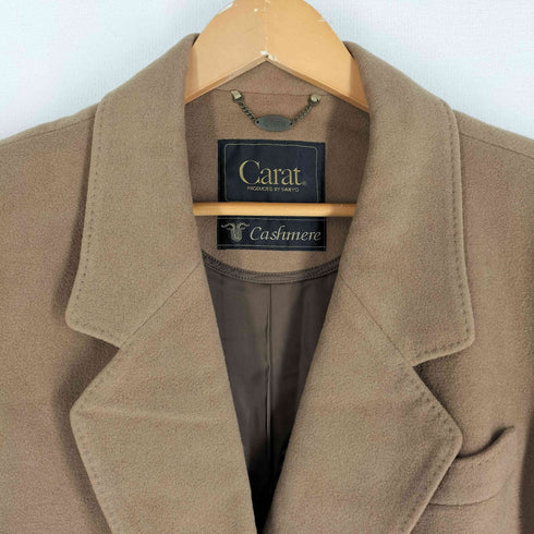 カラット Carat カシミヤウールチェスターロングコート レディース