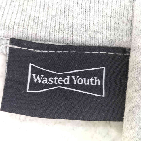 WASTEDYOUTH 両面プリントプルオーバーパーカー メンズ JPN:L