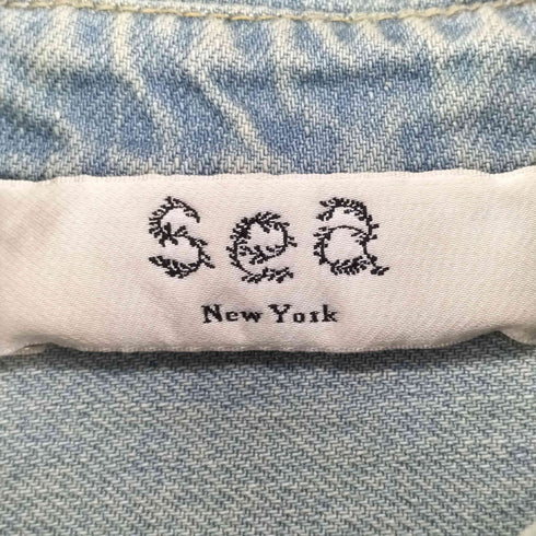 シーニューヨーク sea new york 2ポケットウエスタンシャツ レディース
