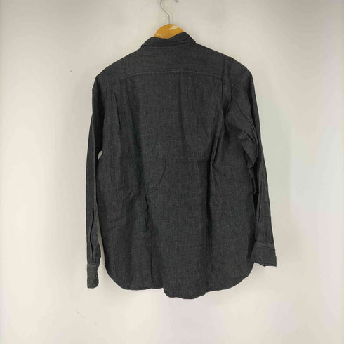 グリーンレーベルリラクシング GREEN LABEL RELAXING FINE BASIC デニム ビッグ レギュラーカラー シャツ メンズ JPN:S