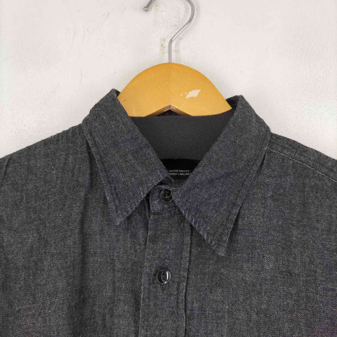 グリーンレーベルリラクシング GREEN LABEL RELAXING FINE BASIC デニム ビッグ レギュラーカラー シャツ メンズ JPN:S