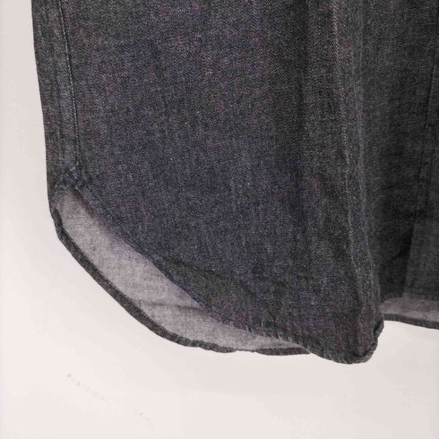 グリーンレーベルリラクシング GREEN LABEL RELAXING FINE BASIC デニム ビッグ レギュラーカラー シャツ メンズ JPN:S