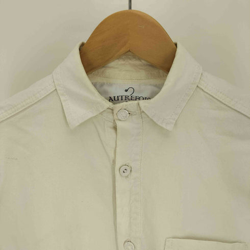 AUTREFOIS フランス製 糸ボタン コットン L/S シャツ メンズ