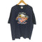 ジャージーズ JERZEES 90S USA製 HIGH COTTON 2枚タグ Proud to be AMERICAN 鷲 イーグル プリント クルーネック Tシャツ ダブルステッチ コピーライト1991 メンズ import:XL