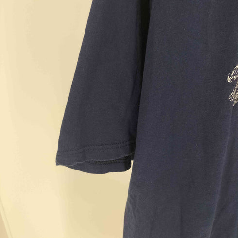 ジャージーズ JERZEES 90S USA製 HIGH COTTON 2枚タグ Proud to be AMERICAN 鷲 イーグル プリント クルーネック Tシャツ ダブルステッチ コピーライト1991 メンズ import:XL