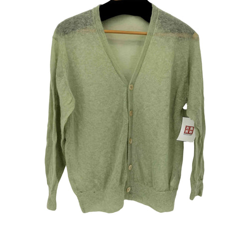 オーラリー AURALEE 24SS KID MOHAIR SHEER KNIT CARDIGAN メンズ JPN:3