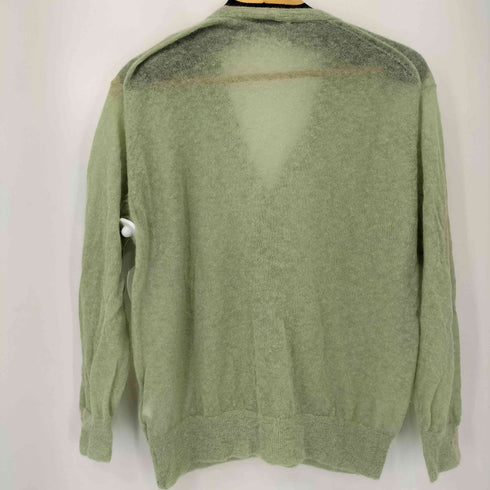 オーラリー AURALEE 24SS KID MOHAIR SHEER KNIT CARDIGAN メンズ JPN:3