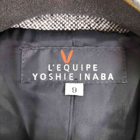 ヨシエイナバ YOSHIE INABA 3Bテーラードジャケット レディース 9