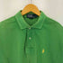 ポロバイラルフローレン Polo by RALPH LAUREN スモールポニー刺繍鹿の子ポロシャツ メンズ import:L