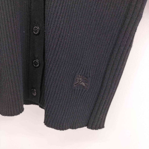バーバリーロンドン BURBERRY LONDON ワンポイントホース刺繍 カーディガン レディース JPN:2
