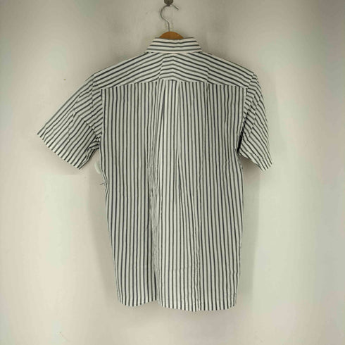 バーバリーロンドン BURBERRY LONDON ストライプ S/S BDシャツ メンズ JPN:M
