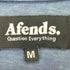 アフェンズ AFENDS フロントプリントラグランカットソー メンズ JPN:M